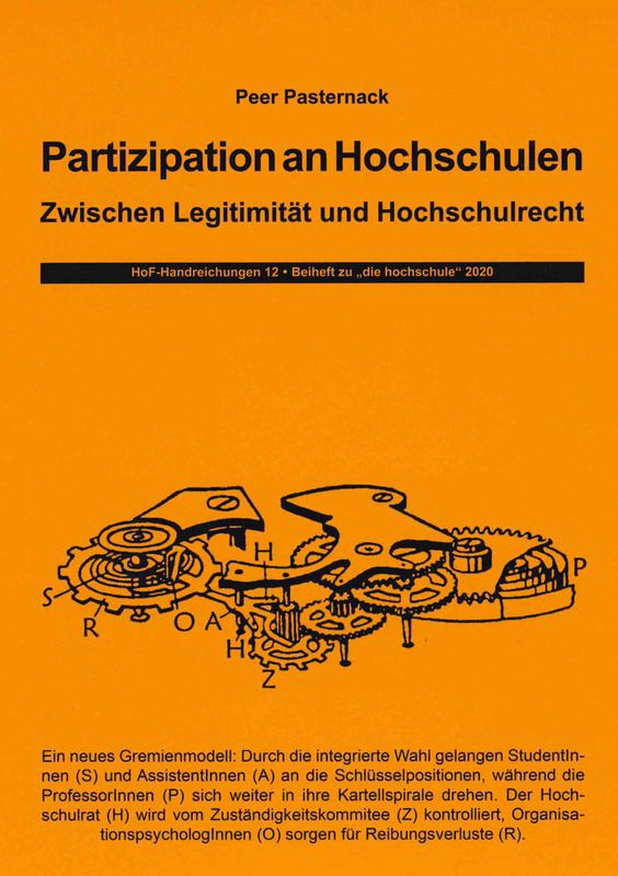 Peer Pasternack: Partizipation an Hochschulen