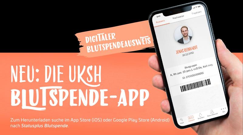 Den verliert so schnell niemand: Der digitale Blutspenderausweis der „Statusplus Blutspende App“