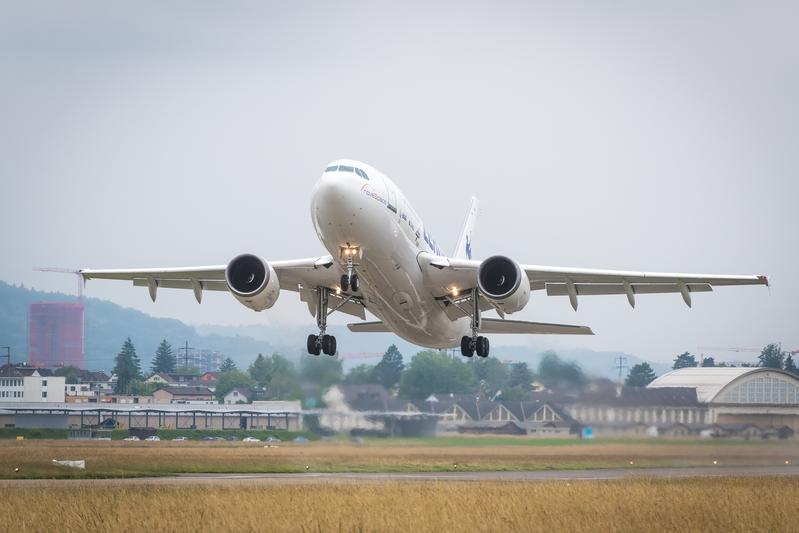 Start zum Parabelflug