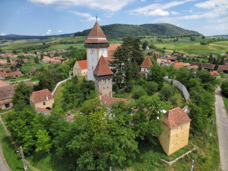 Kirchenburg Trappold im rumänischen Siebenbürgen