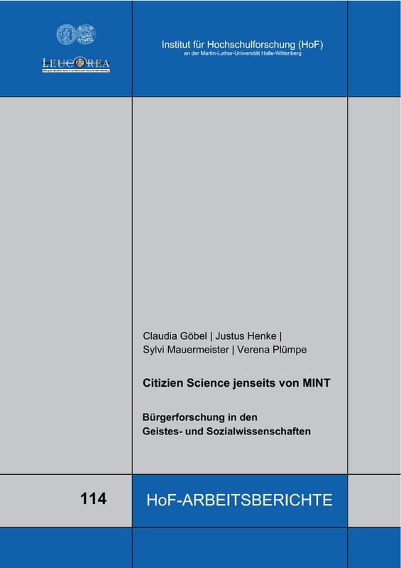 Claudia Göbel/Justus Henke/Sylvi Mauermeister/Verena Plümpe: Citizen Science jenseits von MINT