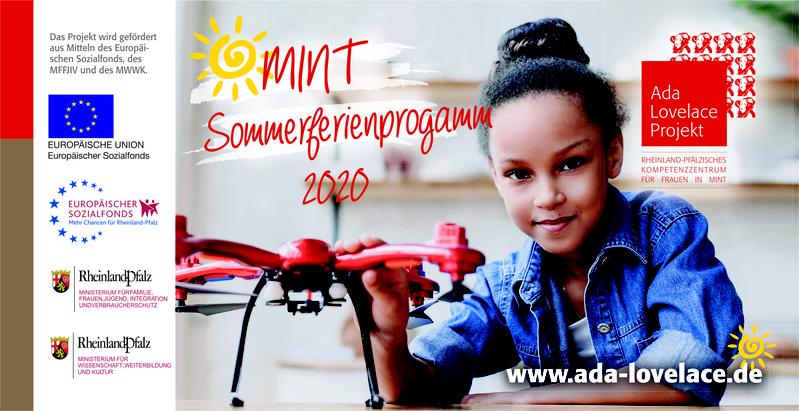 Das MINT Sommerferienprogramm wird vom Ada-Lovelace-Projekt an der TU Kaiserslautern veranstaltet. 