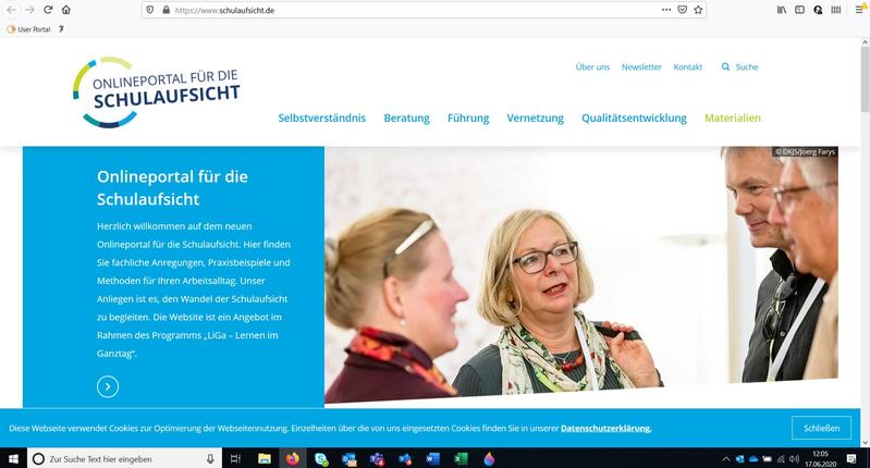 Bundesweites Portal für Mitarbeitende der Schulaufsicht gestartet