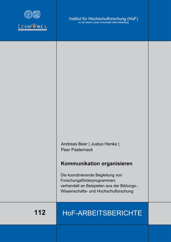 Beer / Henke / Pasternack: Kommunikation organisieren