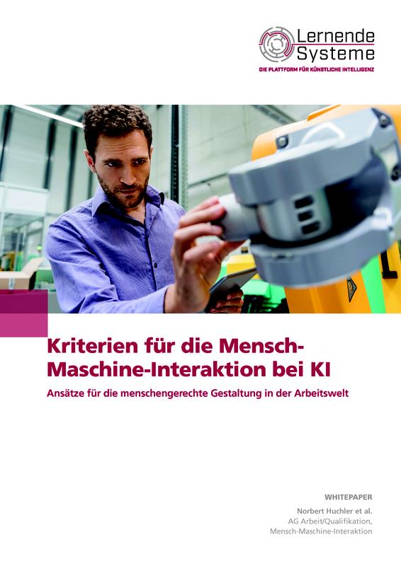 Neues Whitepaper der Plattform Lernende Systeme