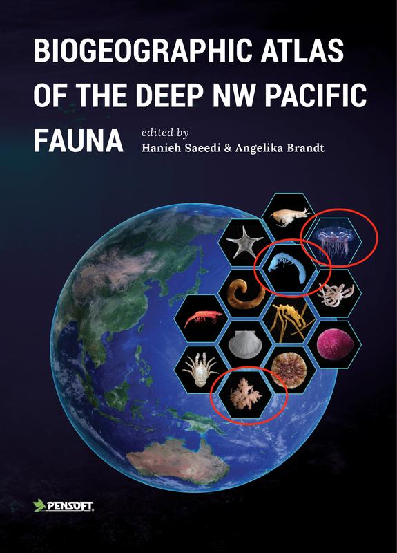 Buchcover des neu erschienen Bandes „Biogeographic Atlas of the Deep NW Pacific Fauna“.