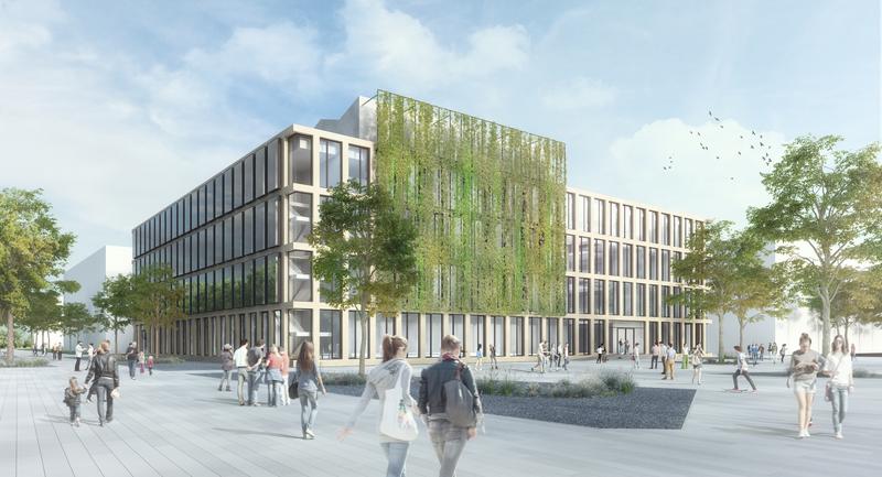 So wird das geplante CeTEB-Forschungsgebäude der Kieler Universität auf dem Gelände des Bremerskamps in Zukunft aussehen. 