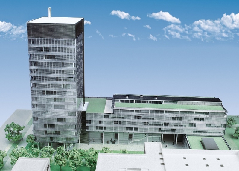 Modell des neuen Gebäudes. ©Fraunhofer-Gesellschaft