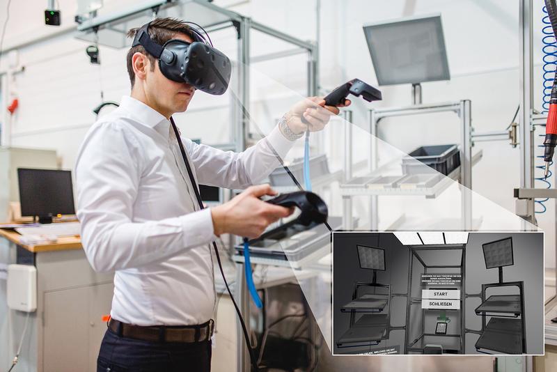 Future Work Lab: Augmented und Virtual Reality-Anwendungen ermöglichen kostengünstige Planungen und schnellere Anpassungen des Produktionssystems bei Turbulenzen auf dem Shopfloor.