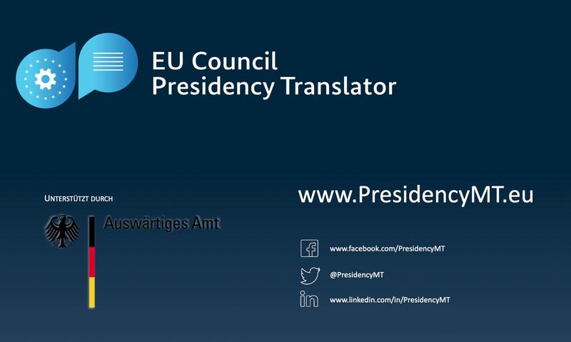 EU Council Presidency Translator