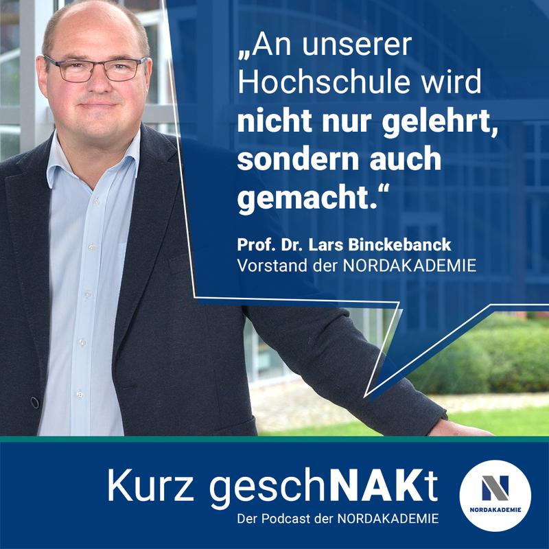 Vorstand Prof. Dr. Lars Binckebanck moderiert den Podcast, der in der ersten Staffel im Zeichen der Corona-Thematik steht.