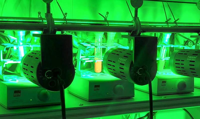 Photochemical carbon-nitrogen cross-couplings can be dramatically improved by the choice of the light source