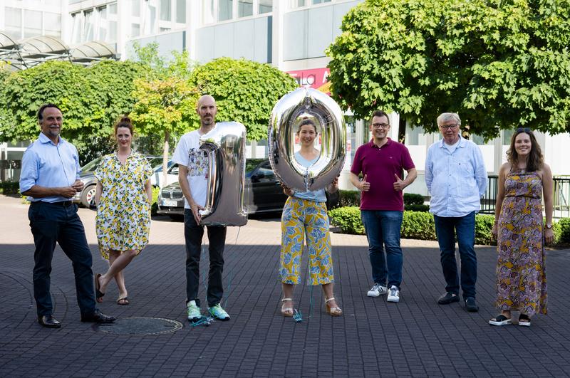 Seit 10 Jahren eine feste Größe in der Heidelberger Start-up-Szene: Das Team des Gründer-Instituts der SRH Hochschule Heidelberg feiert Jubiläum.