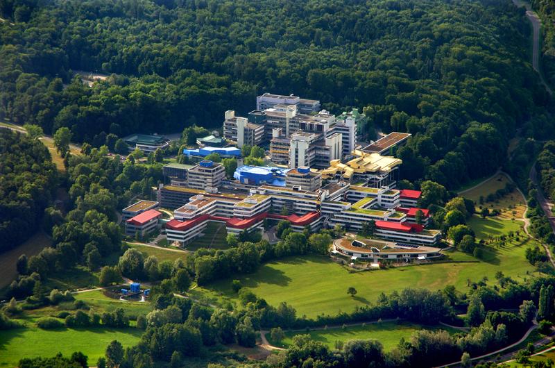 Aerial view of the University of Konstanz