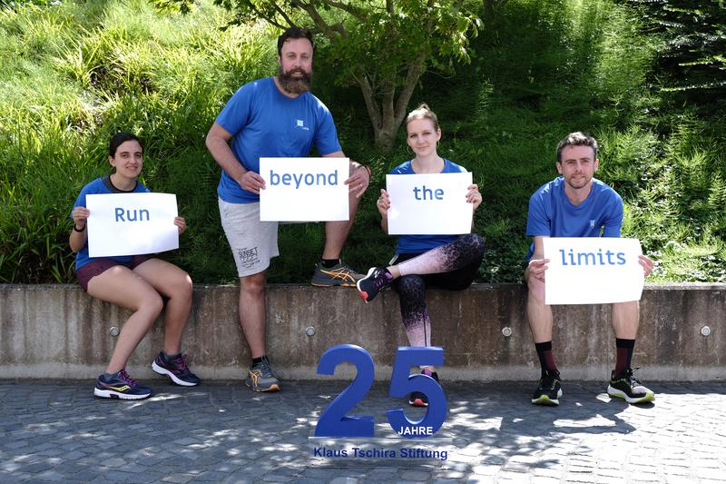 "Run beyond the limits!" - The HITS team completed a distance of 427 kilometers and thus raised a donation total of 10,675 Euros for cancer research. 