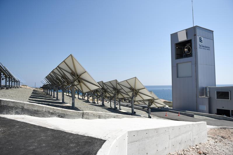 Sonnenkraftwerk auf Zypern