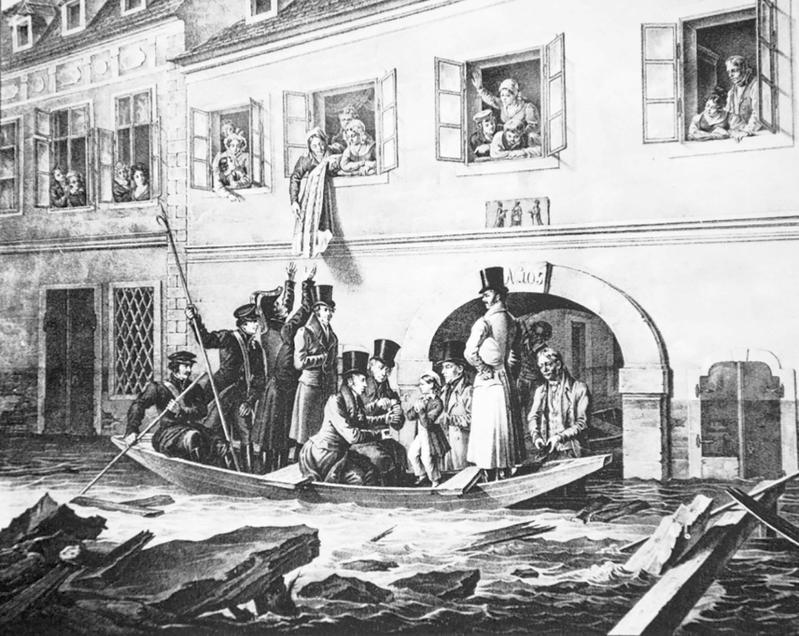 Flug in Wien 1830
