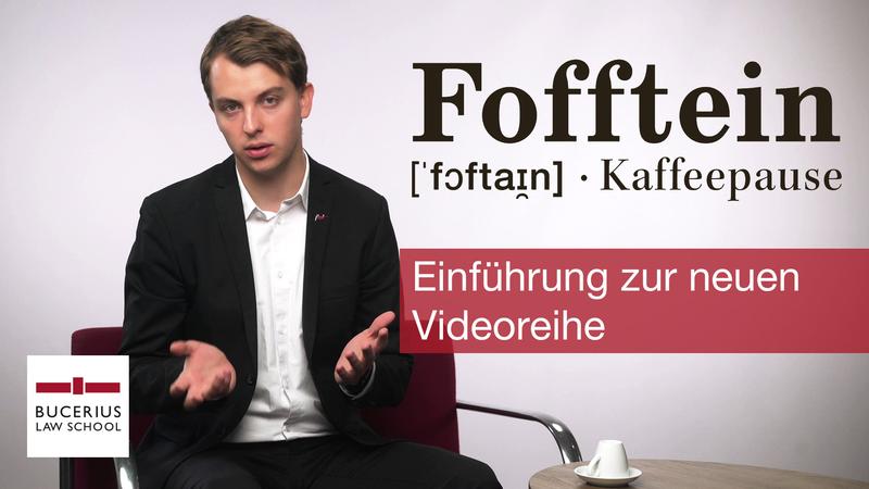 Einführung in das neue Format durch unseren Pressesprecher Jonathan Schramm