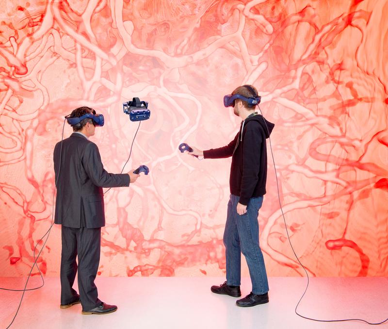 One of the results of the first funding phase: precise planning of surgical procedures in virtual reality together with specialists in other countries or continents.