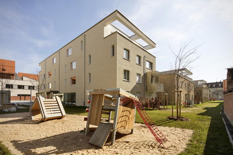 Eine „soziale Preisbindung” gilt für die meisten Wohnungen in der Nürnberger Wohnanlage St. Ludwig der Joseph-Stiftung.