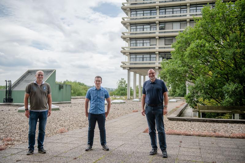 Holger Ruland, Daniel Laudenschleger und Martin Muhler (von links) kooperierten für die Studie.