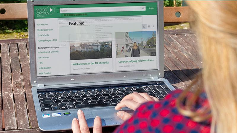 Die sächsischen Hochschulen sind mit einer gemeinsamen Videoplattform - dem "Videocampus Sachsen" - gestartet.