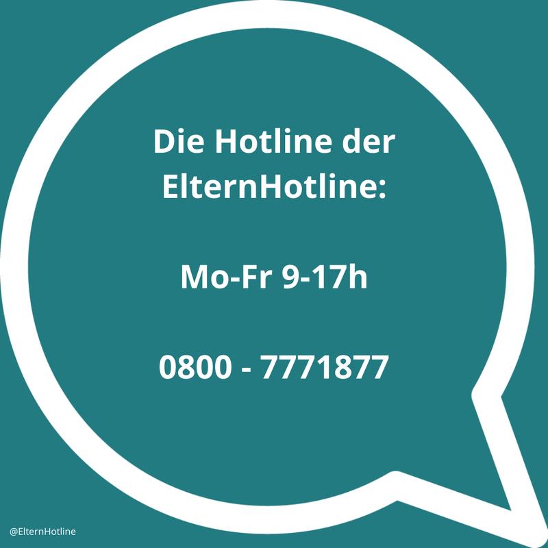 Die Krisenberaterinnen der ElternHotline stehen jetzt bereit.