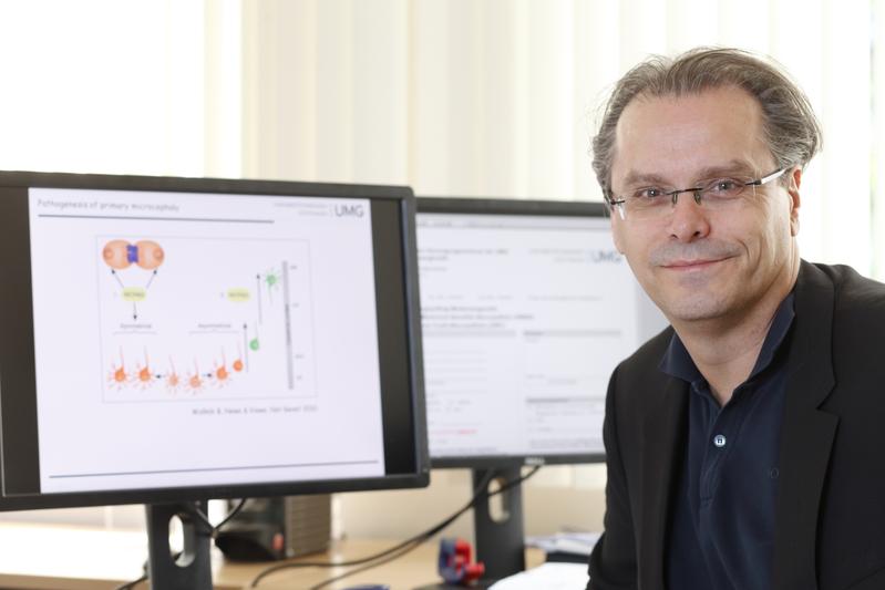 Prof. Dr. Bernd Wollnik, Director of the Institute for Human Genetics at the University Medical Center Göttingen.