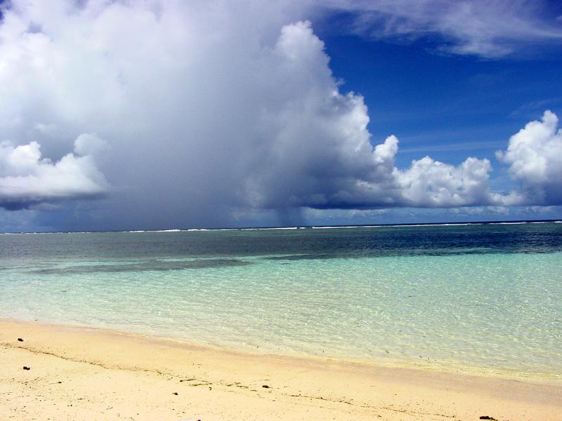 Gewitterwolken in Palau