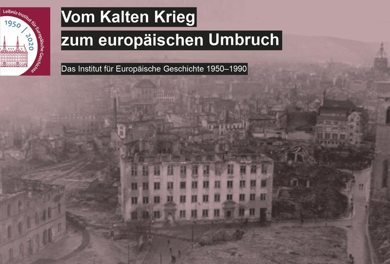 Mainzer Innenstadt mit Domus Universitatis nach Luftangriff 1945