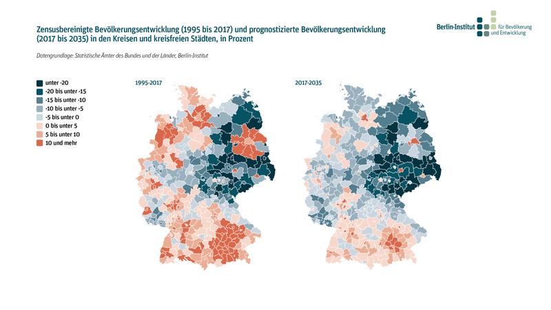 Die demografische Kluft wird größer