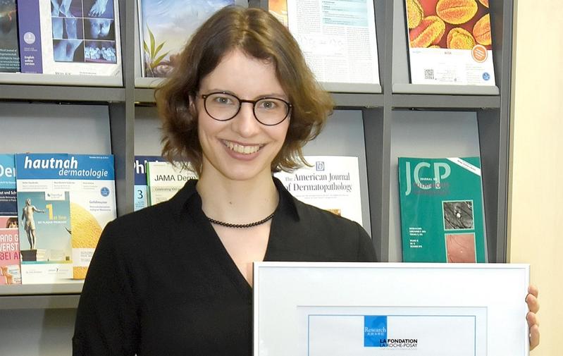 Priv.-Doz. Dr. Luise Erpenbeck, Klinik für Dermatologie, Venerologie und Allergologe, UMG, wurde mit dem Research Grant 2019 der La Fondation La Roche-Posay ausgezeichnet. 