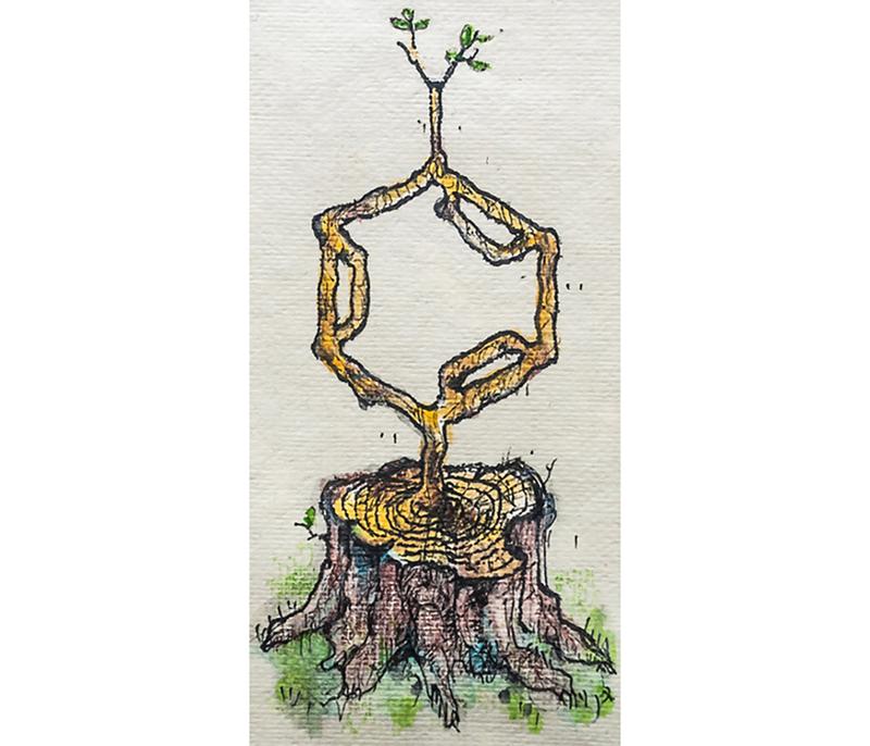 Illustration: Synthesis of p-xylene from waste biomass and its further conversion into biopolymers. 