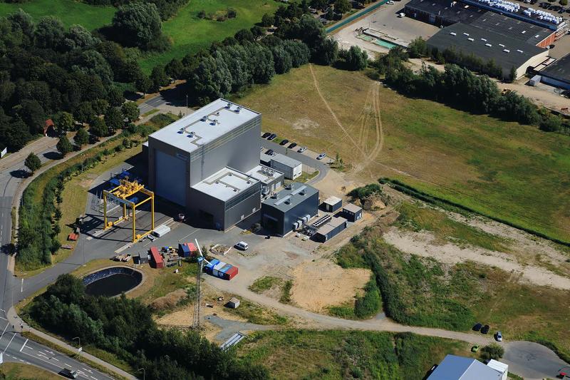 Aerial view of DyNaLab and Hil-GridCoP test bench 
