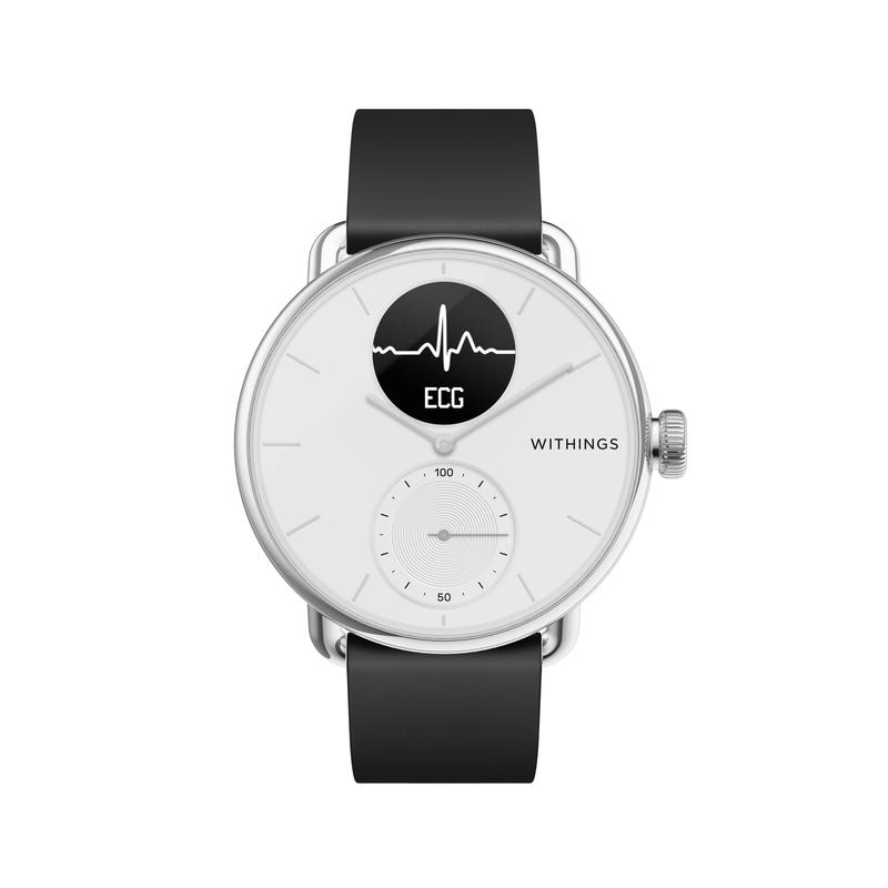 Mit dieser Smartwatch können Patienten jederzeit ein EKG schreiben und die Sauerstoffsättigung messen. 