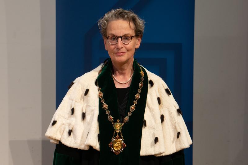 Die Rektorin der TU Dresden, Professorin Ursula M. Staudinger