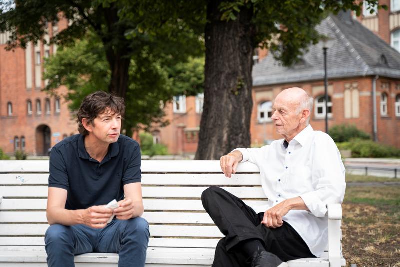 Detlev Ganten (right) and Christian Drosten (left) (Source: World Health Summit)