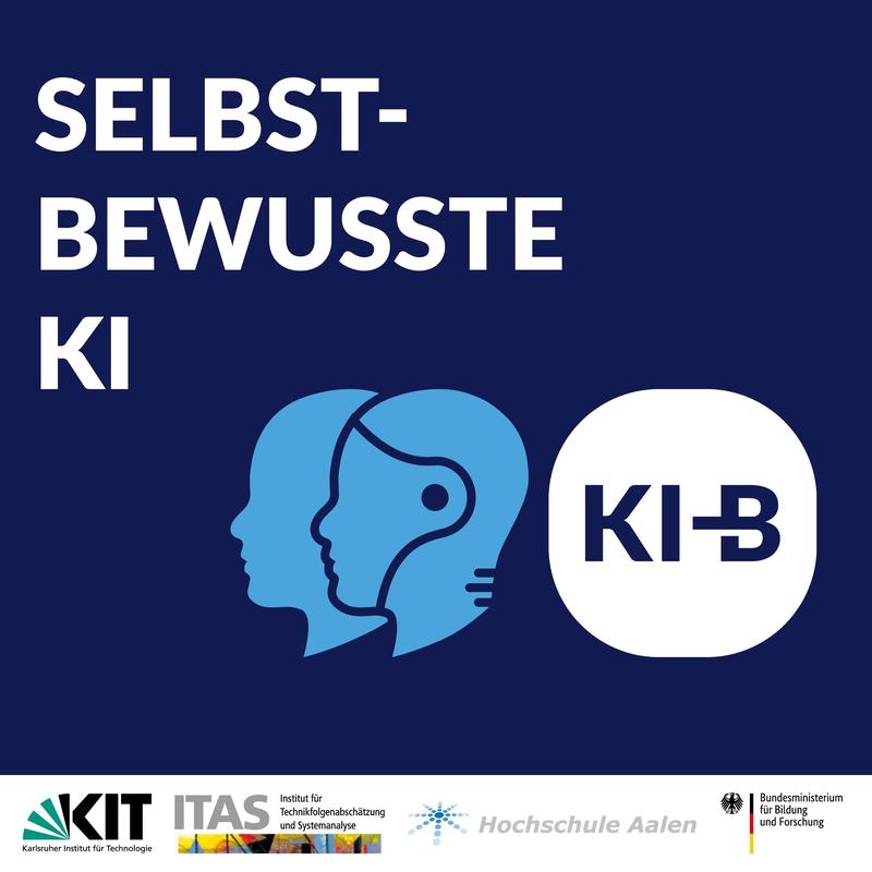 „Selbstbewusste KI“: Der Wissenschaftspodcast nimmt jeden Dienstag einen As-pekt der Frage, ob Künstliche Intelligenz Bewusstsein entwickeln kann, in den Fo-kus. (Bild: Kai Mertens; KIT)