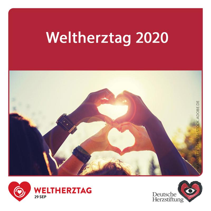 Motiv zum Weltherztag 2020