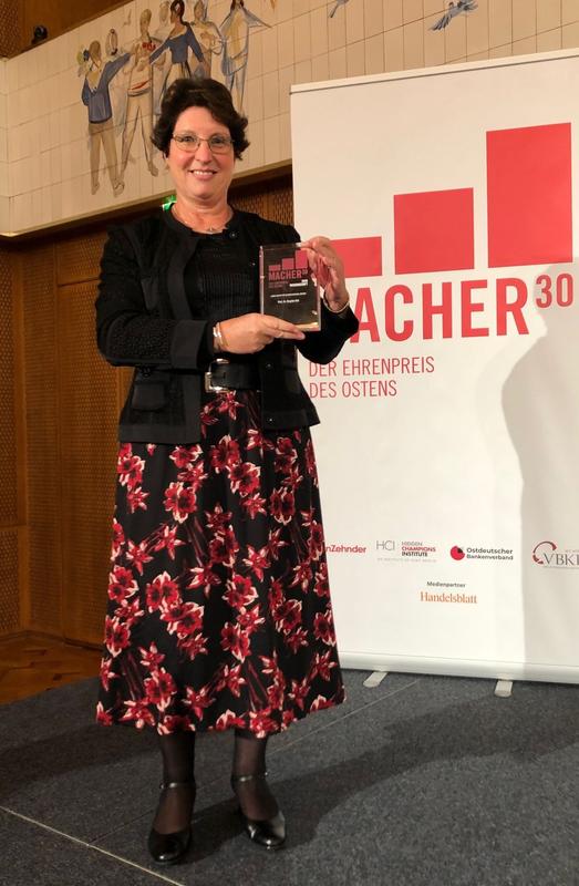 Macher 30-Preis für Frau Professor Brigitte Voit