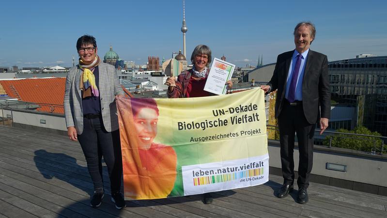 Preisverleihung UN Dekade Biologische Vielfalt