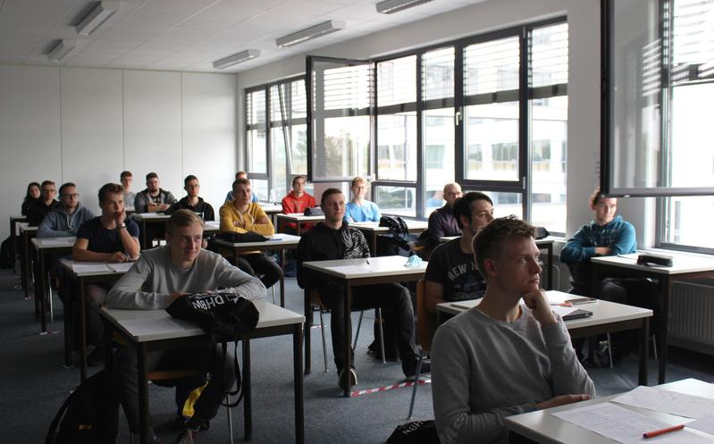 Begrüßung der Erstsemester an der DHBW Karlsruhe