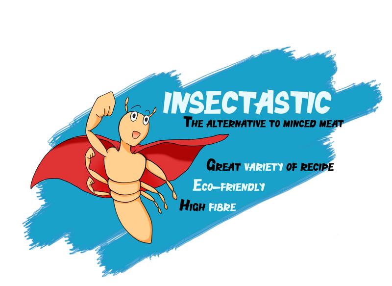 Schon für eine internationale Karriere vorbereitet: Die Wort-Bild-Marke von "Insectastic"