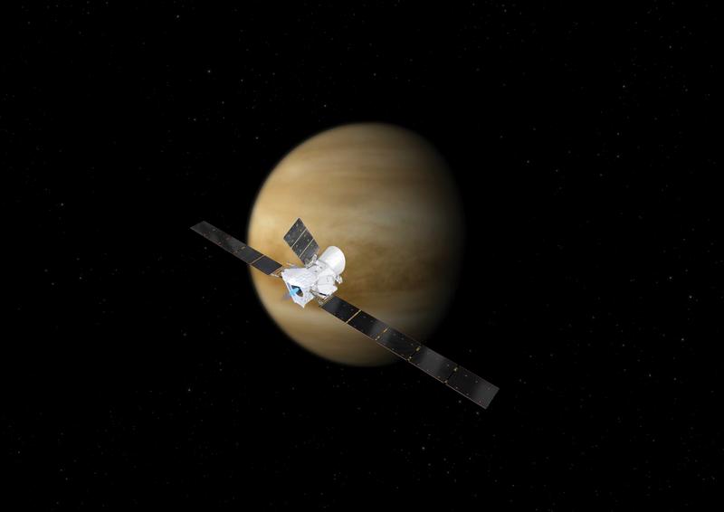 Am kommenden Donnerstag fliegt BepiColombo in den frühen Morgenstunden an der Venus vorbei. 