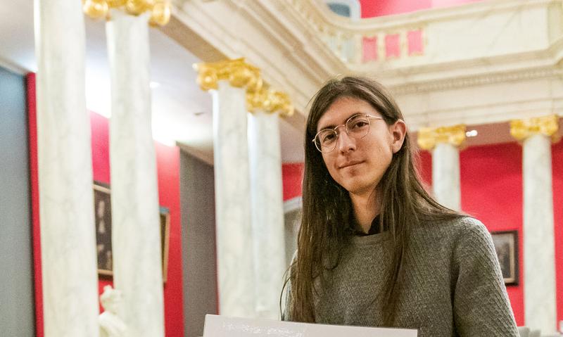 Der diesjährige DAAD-Preisgewinner Gonzalo Landau Brenes