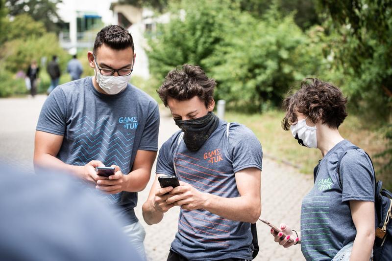 Die App hilft Erstsemesterstudierenden, sich auf dem Campus der TUK und in der Stadt Kaiserslautern zu orientieren.