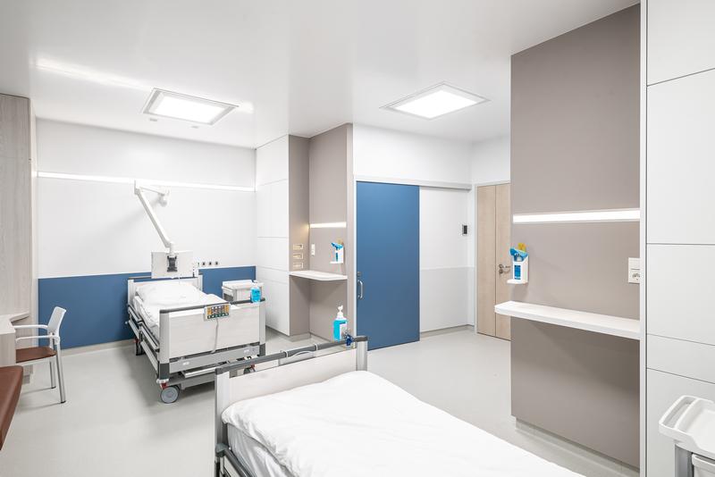 Innenaufnahme Patientenzimmer