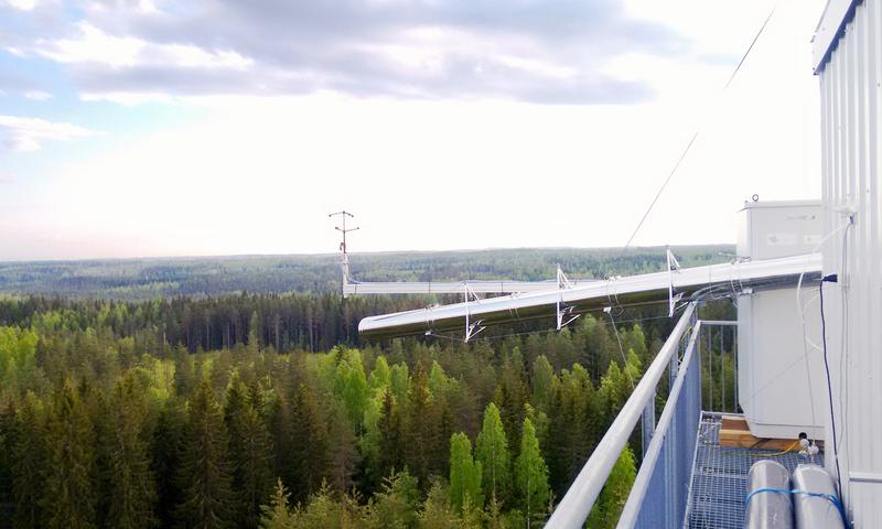 Auf Messtürmen in Wäldern in Finnland und den USA wurden die Konzentrationen von Isopren-Photooxitationsprodukten mit speziellen Massenspektrometern gemessen.