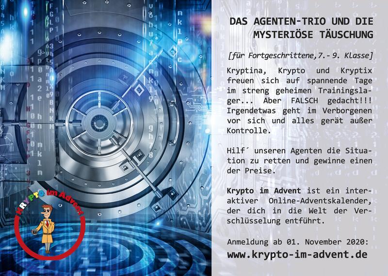 Krypto im Advent: Rätsel für Fortgeschrittene