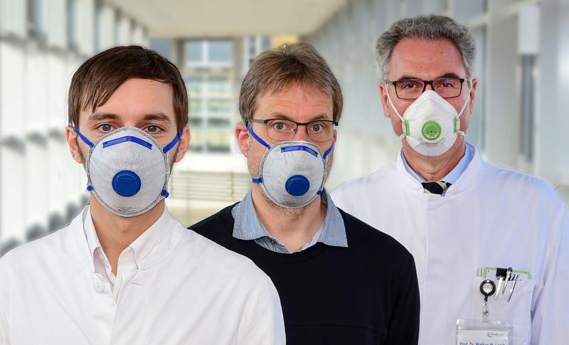 Dr. Fabian Frost, PD Dr. Georg Homuth, Prof. Dr. Markus M. Lerch (v.l.n.r )